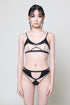 WEST Light Half Moon Cut-Out Mesh G-String